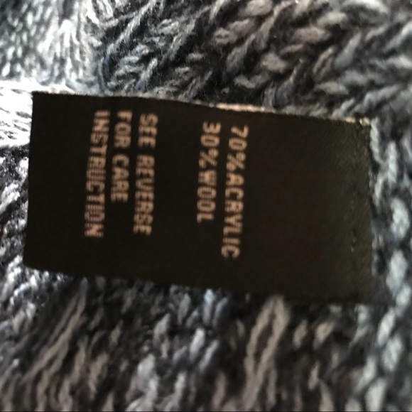 Cliche Couture Blue Cable-knit Sweater - Picture 8 of 8